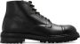 Dolce & Gabbana Zwarte Veterschoenen Enkellaarsjes voor Heren Black Heren - Thumbnail 1