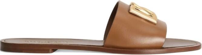 Dolce & Gabbana Mode Slides Sandalen Zwart