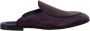 Dolce & Gabbana Paarse exotische leren platte schoenen Purple Heren - Thumbnail 1