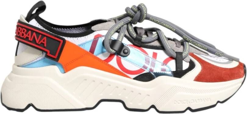 Dolce & Gabbana Multicolor Daymaster Lage Top Sneakers