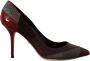 Dolce & Gabbana Multicolor exotische leren hakken pumps Multicolor Dames - Thumbnail 1