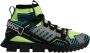 Dolce & Gabbana Multicolor Gebreide Sneakers met Logo Details Multicolor Heren - Thumbnail 1
