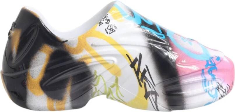 Dolce & Gabbana Multicolor Graffiti Daymaster Sneakers Schoenen