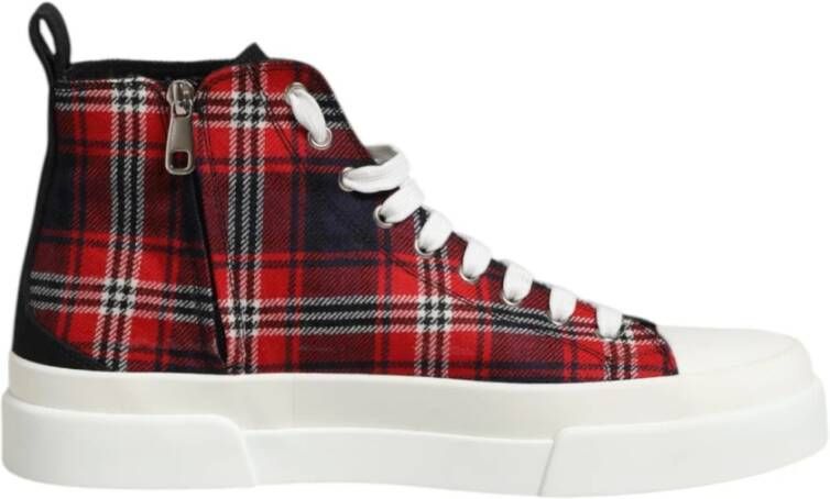Dolce & Gabbana Multicolor High Top Heren Sneakers