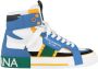 Dolce & Gabbana Multicolor Kwastje Hoge Top Sneakers - Thumbnail 1