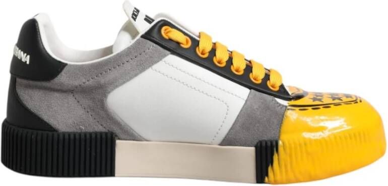 Dolce & Gabbana Multicolor Lage Top Sneakers