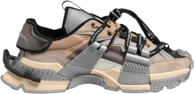 Dolce & Gabbana Multicolor Lage Top Sneakers Rubberen Zool