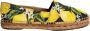 Dolce & Gabbana Multicolor Lemon Slip On Espadrilles Multicolor Dames - Thumbnail 1