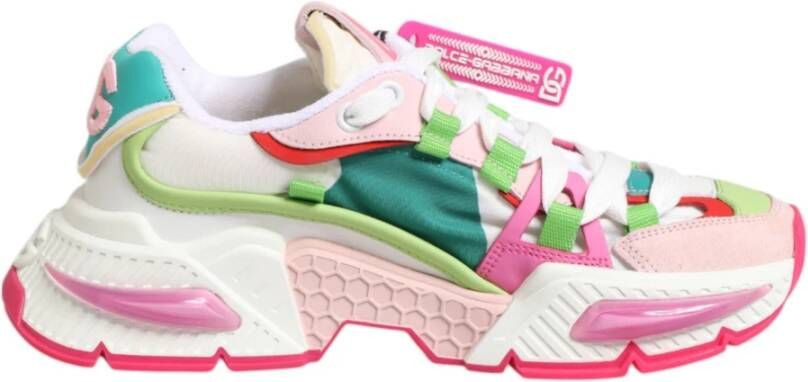 Dolce & Gabbana Multicolor leren Airmaster lage sneakers