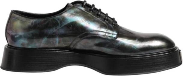 Dolce & Gabbana Multicolor Leren Formele Derby Schoenen