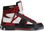 Dolce & Gabbana Multicolor leren hoge sneakers - Thumbnail 1