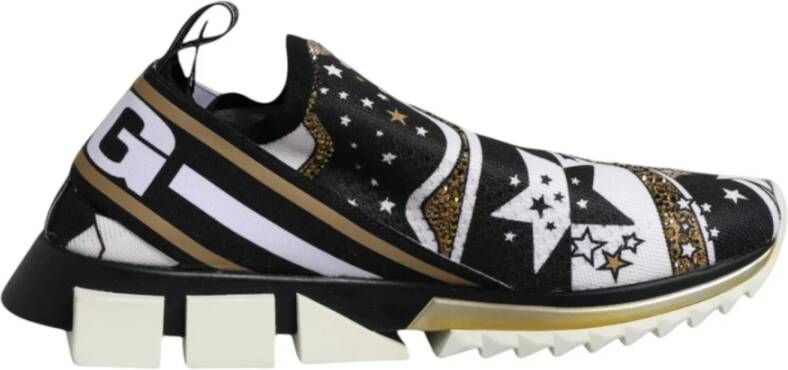 Dolce & Gabbana Multicolor Sorrento Lage Top Sneakers