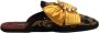 Dolce & Gabbana Multicolor Versierde Platte Sandalen - Thumbnail 1
