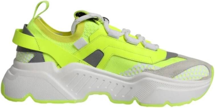 Dolce & Gabbana Neon Gele Sneakers