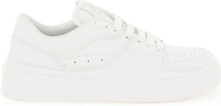 Dolce & Gabbana Nieuwe Roma Leren Sneakers White Dames