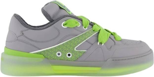 Dolce & Gabbana Nieuwe Roma Sneaker Grijs Groen - Foto 2