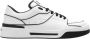 Dolce & Gabbana Nieuwe Roma Sneakers Leer Zwart Wit White Heren - Thumbnail 1