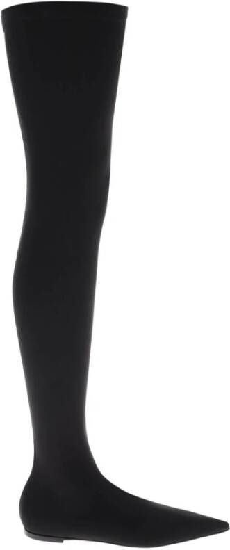 Dolce & Gabbana Over-knee Boots Black Dames