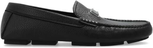 Dolce & Gabbana Pantoffels met logo Black Heren