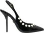 Dolce & Gabbana Parel Slingback Pumps met Faux Parels Black Dames - Thumbnail 7