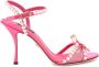 Dolce & Gabbana Parel Versierde Sandalen Pink Dames - Thumbnail 4