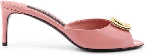 Dolce & Gabbana Patent Leren Stiletto Sandalen