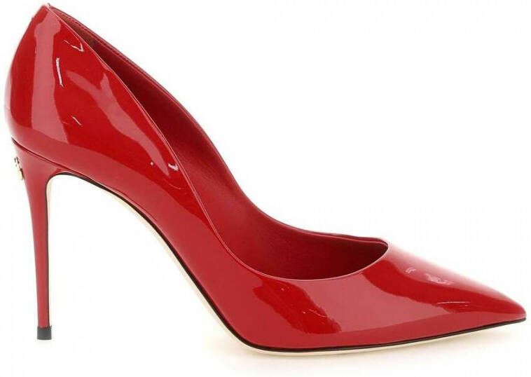 Dolce & Gabbana patent pumps Rood Dames