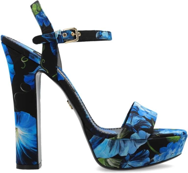 Dolce & Gabbana Plateau sandalen Blue Dames