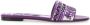 Dolce & Gabbana Violet Sandalen met Logo Borduursel - Thumbnail 1