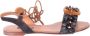 Dolce & Gabbana Multicolor Platte Sandalen voor de Zomer Black Dames - Thumbnail 1