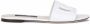 Dolce & Gabbana Ronde Neus Slides van Kalfsleer White Dames - Thumbnail 1