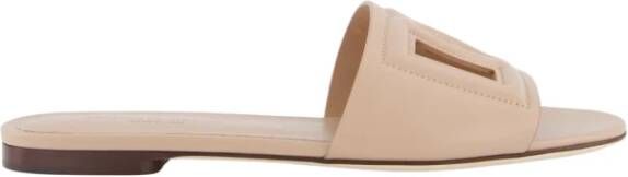 Dolce & Gabbana Platte Slides Continuativo Damesschoenen