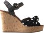 Dolce & Gabbana Verhoog je stijl met Budapester Wedges Black Dames - Thumbnail 7