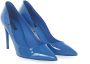 Dolce & Gabbana Budapest-geïnspireerde Leren Pumps Blue Dames - Thumbnail 1