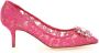 Dolce & Gabbana Kristalversierde hakken pompen roze Pink Dames - Thumbnail 9