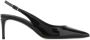 Dolce & Gabbana Dames Patent Leather Slingback Zwart Black Dames - Thumbnail 1