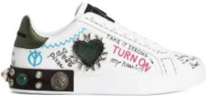 Dolce & Gabbana Portofino Graffiti sneakers