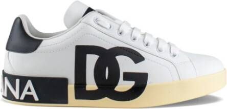 Dolce & Gabbana Portofino Lage Sneakers White Heren