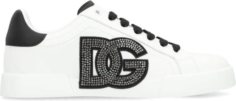 Dolce & Gabbana Portofino Leather Sneakers