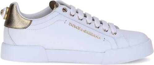 Dolce & Gabbana Portofino Leren Sneakers