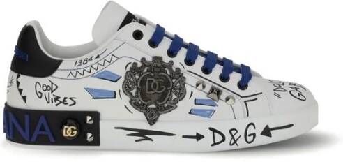 Dolce & Gabbana Casual Sneakers met Uniek Ontwerp Multicolor Heren