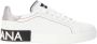 Dolce&Gabbana Low-Top Sneakers Portofino' Sneakers – White And Black in wit - Thumbnail 4