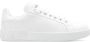 Dolce & Gabbana Witte Leren Sneakers met Ingegraveerd Logo White - Thumbnail 1