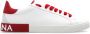 Dolce & Gabbana Witte Sneakers Portofino Lichtrood White Heren - Thumbnail 1