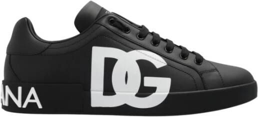 Dolce & Gabbana Portofino sneakers Zwart Heren