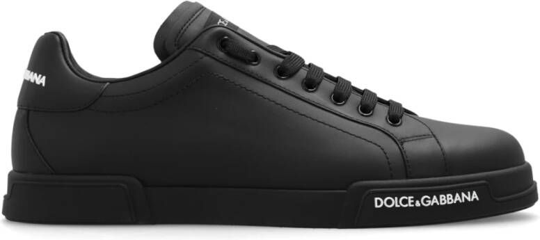 Dolce & Gabbana Vetersluiting in leer in meerdere kleuren Black Heren