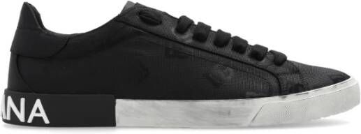 Dolce & Gabbana Zwarte Sneakers voor Mannen Aw23