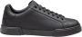 Dolce & Gabbana Portofino Zwarte Sneakers Katoenen Veters - Thumbnail 1