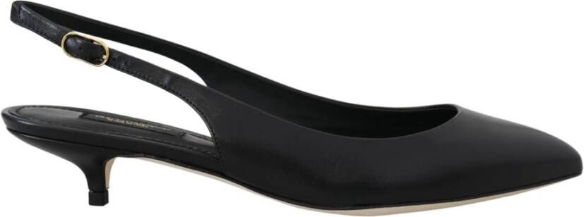 Dolce & Gabbana Prachtige zwarte hakken Verhoog je stijl Black Dames