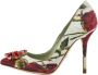 Dolce & Gabbana Pre-owned Canvas heels Multicolor Dames - Thumbnail 1